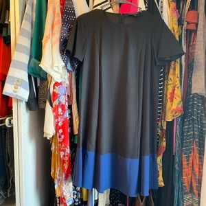 Rachel Zoe Crewneck Babydoll Dress